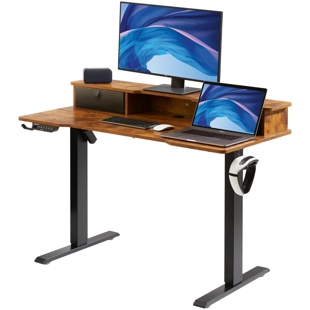 ZWE-DDJ-SS-11 - VEVOR Adjustable Desk 28.3”-45.1” for Comfort & Flexibility