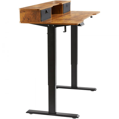 ZWE-DDJ-SS-11 - VEVOR Adjustable Desk 28.3”-45.1” for Comfort & Flexibility
