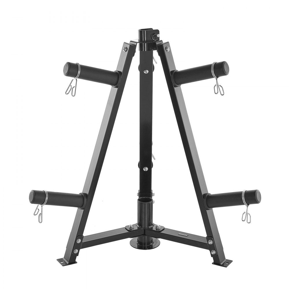 YFRK-B36 - Compact 300 lbs Weight Plate Rack for Home Gym Storage