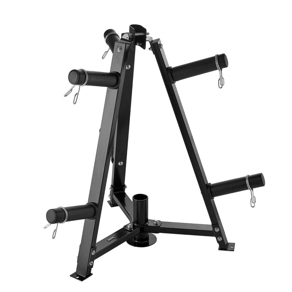 YFRK-B36 - Compact 300 lbs Weight Plate Rack for Home Gym Storage