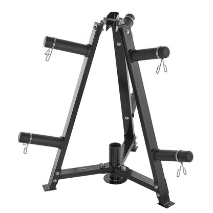 YFRK-B36 - Compact 300 lbs Weight Plate Rack for Home Gym Storage
