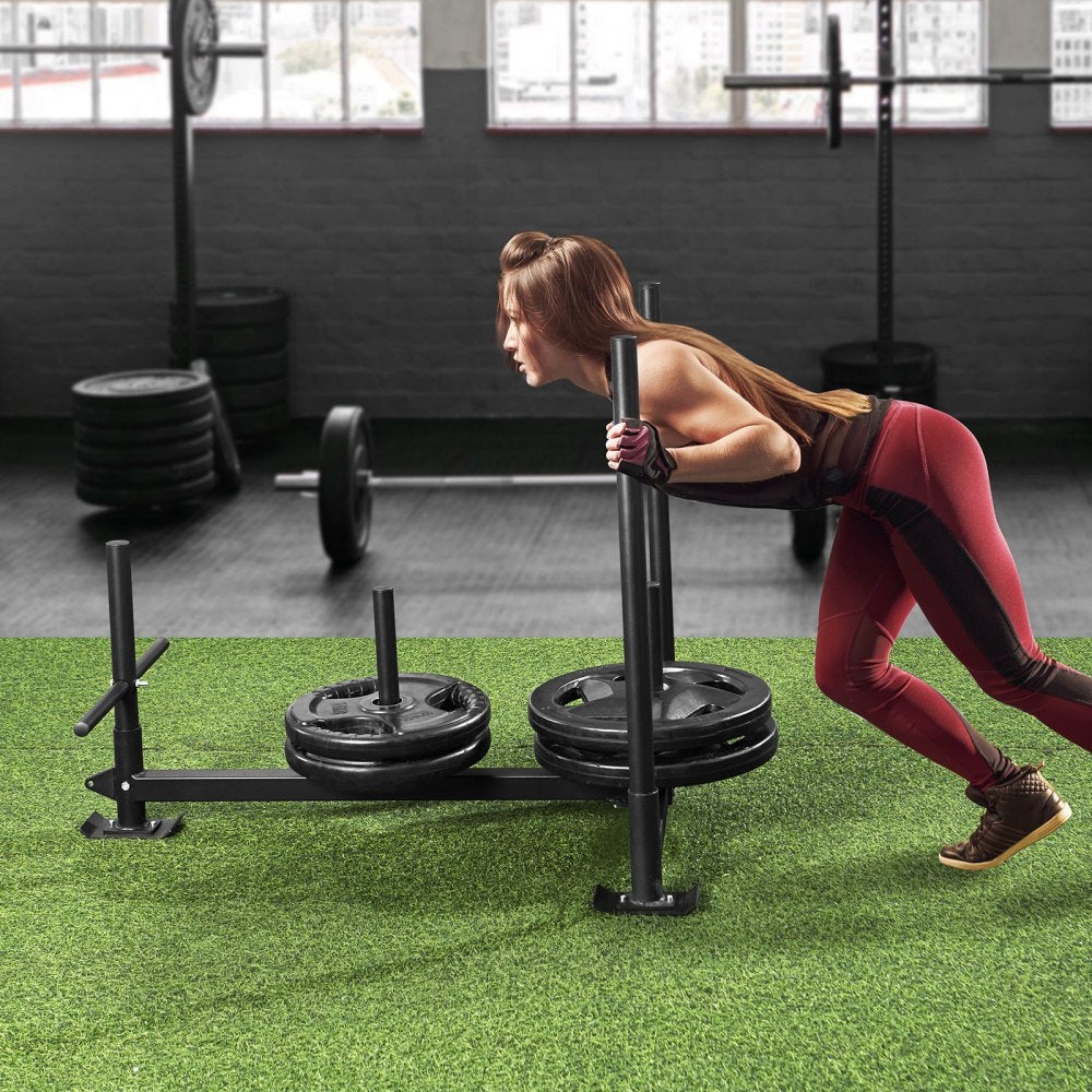 SHK-005 - 500 lbs VEVOR Weight Training Sled with Push Handles