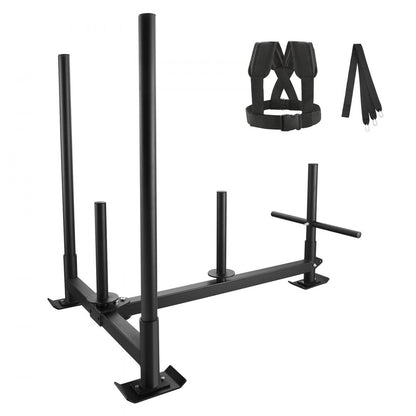 SHK-005 - 500 lbs VEVOR Weight Training Sled with Push Handles