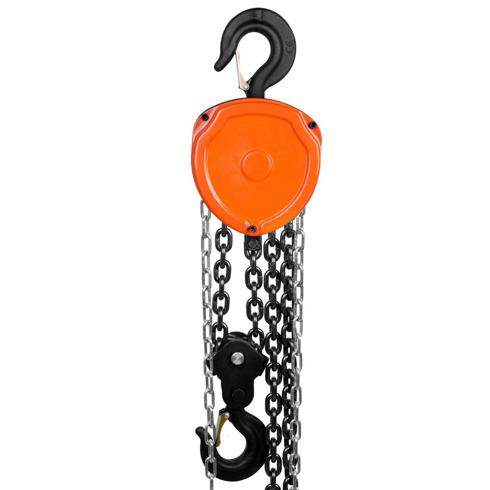 010891588083 - 3 Ton VEVOR Chain Hoist with Double Pawl Brake System