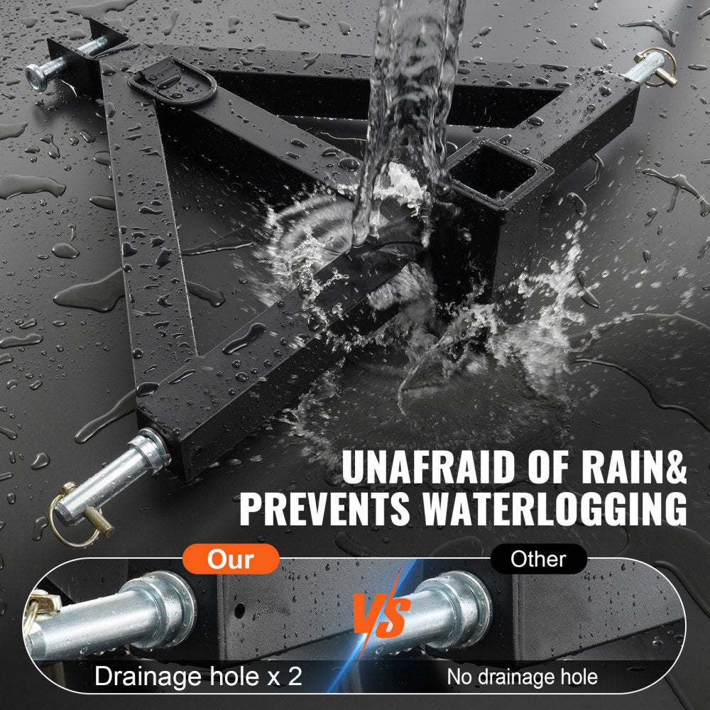 WBS002 - Durable 3-Point Hitch Receiver for Tractors, Easy Installation