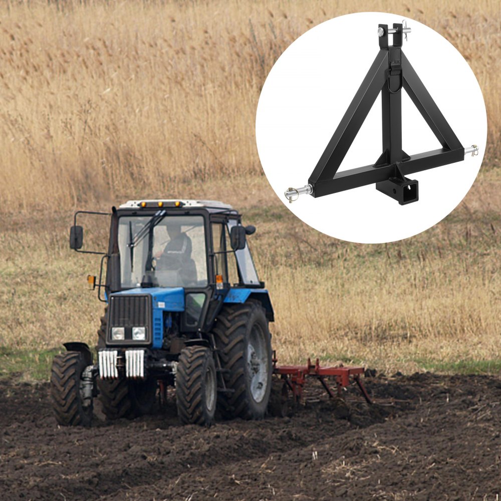 WBS002 - Durable 3-Point Hitch Receiver for Tractors, Easy Installation