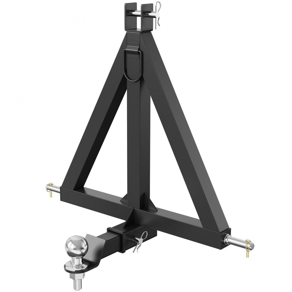 WBS003 - Durable 3-Point Hitch Receiver for Trailers, 2" Connector