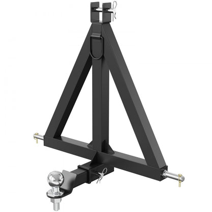 WBS003 - Durable 3-Point Hitch Receiver for Trailers, 2" Connector