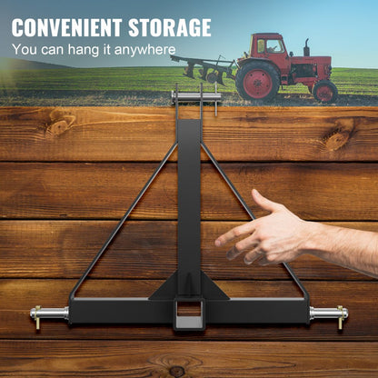 WBS001 - Versatile 3-Point Hitch Receiver for Tractors, Lightweight & Durable