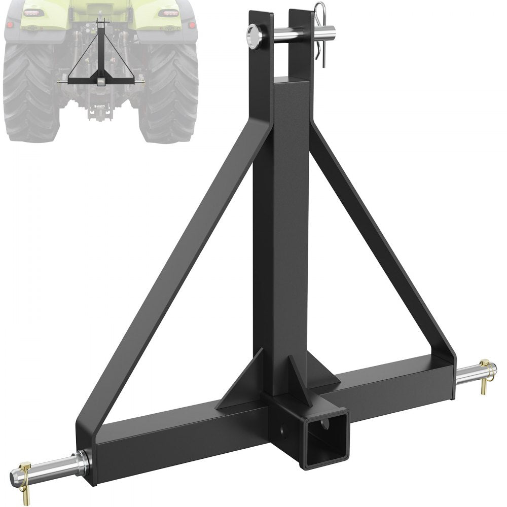 WBS001 - Versatile 3-Point Hitch Receiver for Tractors, Lightweight & Durable