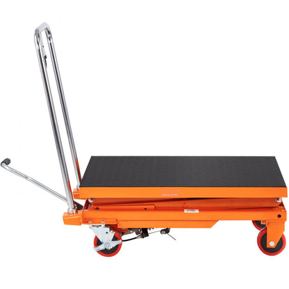 TFD15 - Heavy-Duty Hydraulic Lift Table Cart, 1100 lbs Capacity