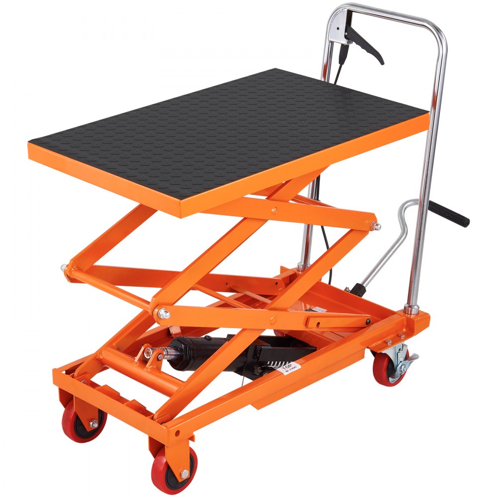 TFD15 - Heavy-Duty Hydraulic Lift Table Cart, 1100 lbs Capacity