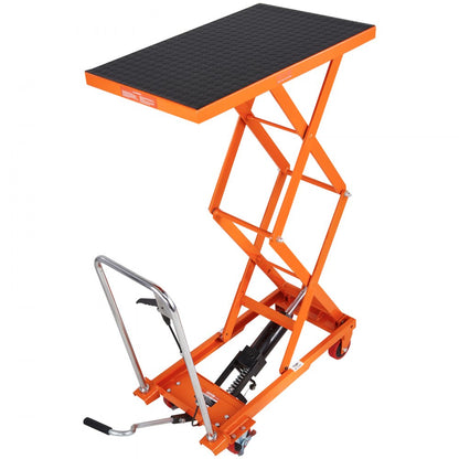 TFD15 - Heavy-Duty Hydraulic Lift Table Cart, 1100 lbs Capacity