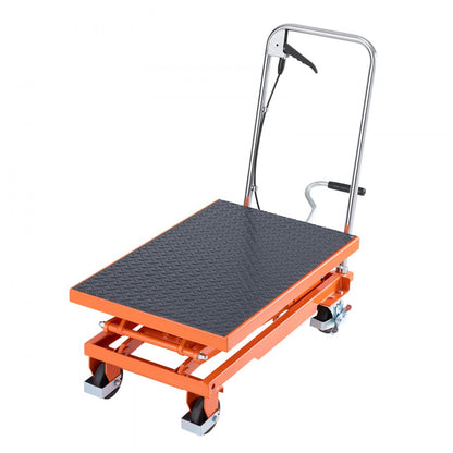 TFD20 - 500 lbs Hydraulic Lift Table, Adjustable 11.8" to 47.2" Height