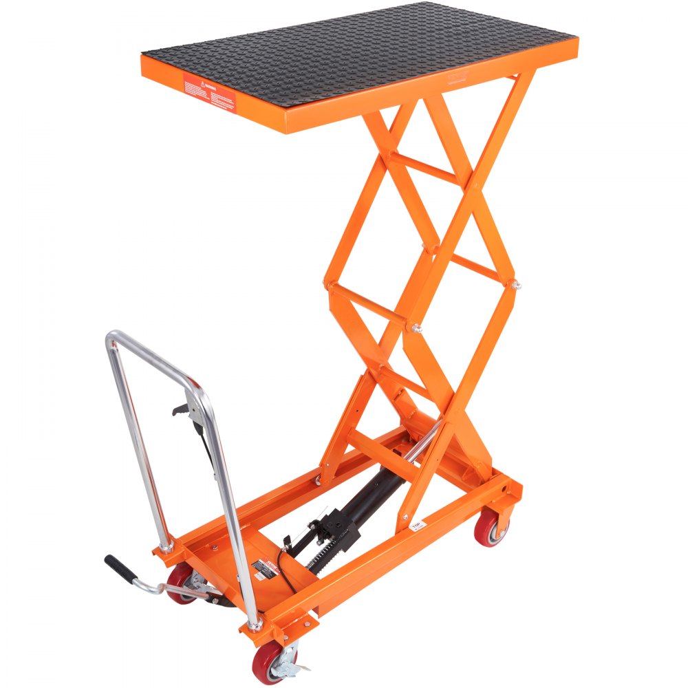 TFD35 - 59" VEVOR Hydraulic Lift Table Cart with 770lbs Capacity