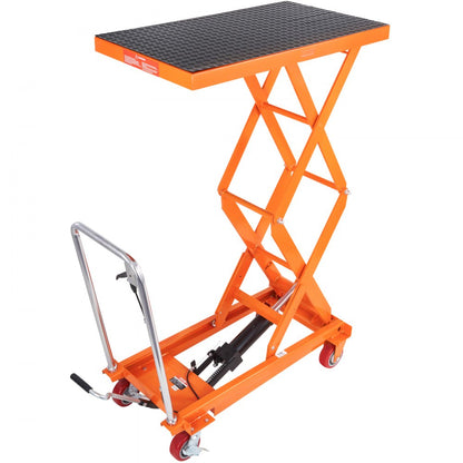 TFD35 - 59" VEVOR Hydraulic Lift Table Cart with 770lbs Capacity
