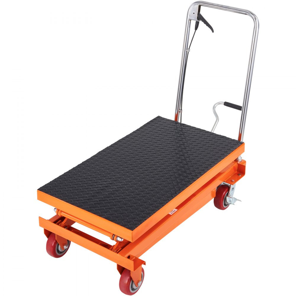 TFD35 - 59" VEVOR Hydraulic Lift Table Cart with 770lbs Capacity