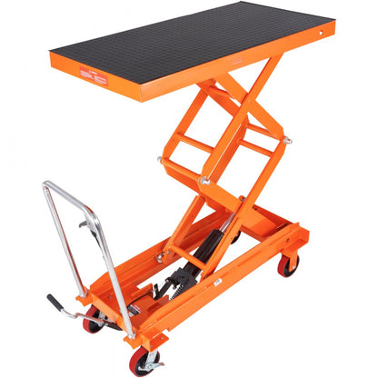 TFD80 - 1760lbs Capacity Hydraulic Lift Table, 59" Height for Easy Maneuverability