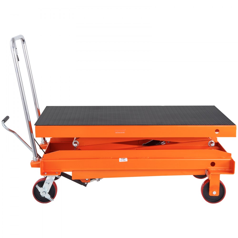 TFD80 - 1760lbs Capacity Hydraulic Lift Table, 59" Height for Easy Maneuverability