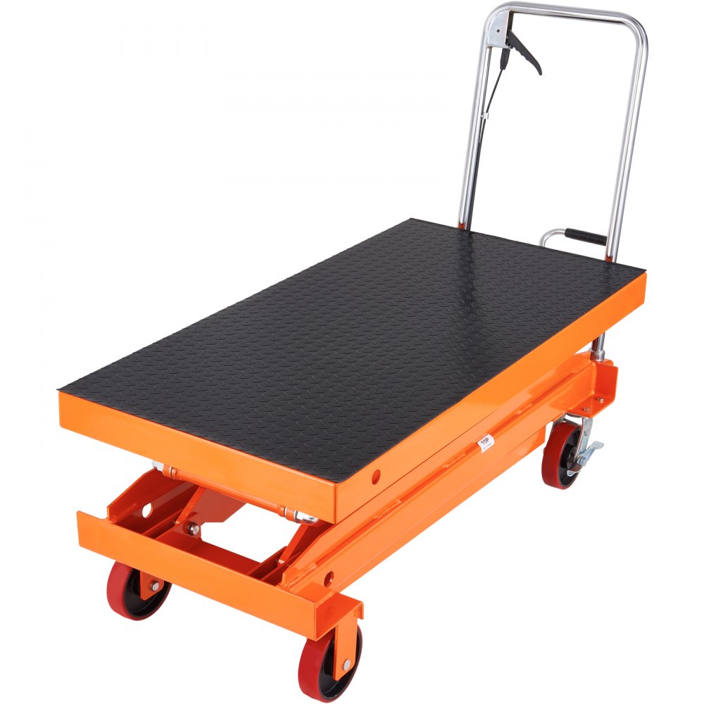 TFD80 - 1760lbs Capacity Hydraulic Lift Table, 59" Height for Easy Maneuverability