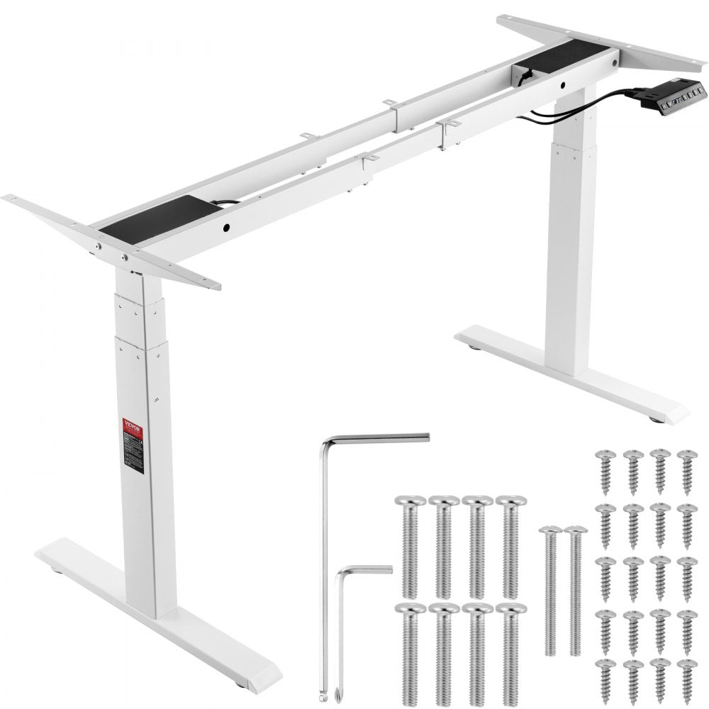 ZW-19 - VEVOR Dual Motor Standing Desk Frame, 26-50.79" Height Adjust, 276 lbs