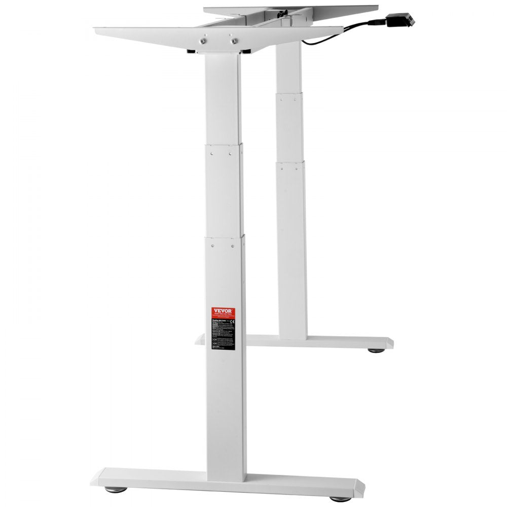 ZW-19 - VEVOR Dual Motor Standing Desk Frame, 26-50.79" Height Adjust, 276 lbs