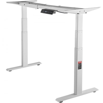 ZW-19 - VEVOR Dual Motor Standing Desk Frame, 26-50.79" Height Adjust, 276 lbs