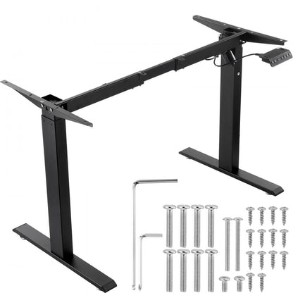 ZW-11 - Adjustable VEVOR Standing Desk Frame 27.56-46.06" Height, 80 kg Capacity