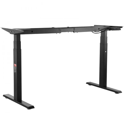ZW-17 - Heavy-Duty Adjustable Standing Desk Frame, 43.31-70.08", 276 lbs Capacity