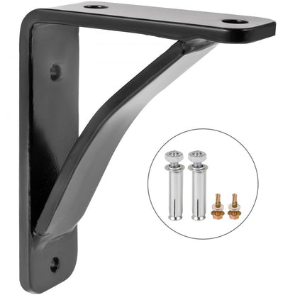 010179761789 - Steel Shelf Brackets, 450 lbs Capacity, Pre-Drilled for Easy Install