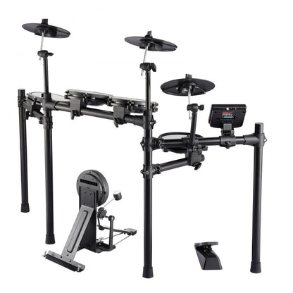 MD200D-P - VEVOR Electric Drum Set with 4 Drums and 3 Cymbals