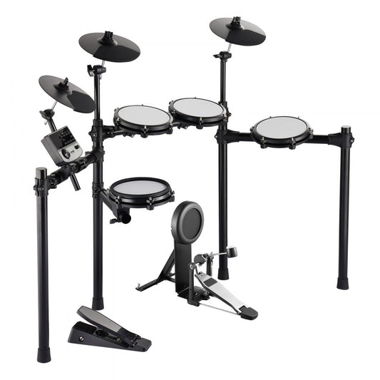 MD200D-P - VEVOR Electric Drum Set with 4 Drums and 3 Cymbals
