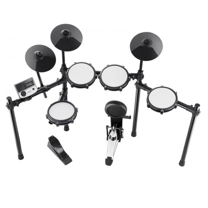 MD200C-P - VEVOR 4-Piece Electric Drum Kit with 480 Sounds & Accessories