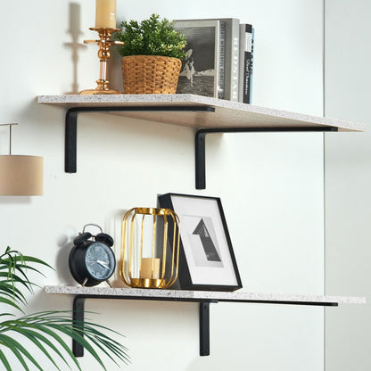 SJ5 - Heavy-Duty 16" Steel Shelf Bracket, 160 lbs Capacity