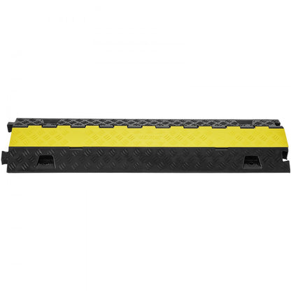 CP-2U-5(7507004) - Heavy-Duty Yellow Cable Protector Ramp, 36.14" x 9.84"