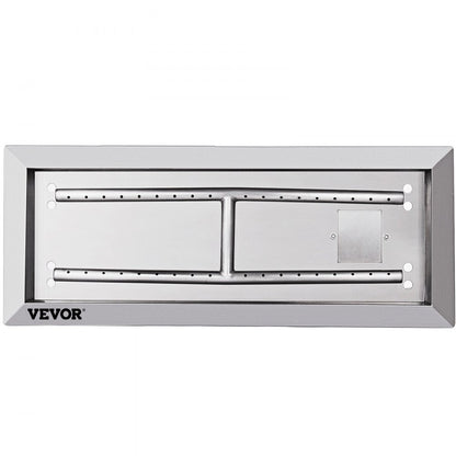 010822634312 - 20x8 Inch Stainless Steel Fire Pit Pan for Outdoor Enjoyment