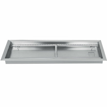 010215996535 - Portable 31.5" Stainless Steel Fire Pit Pan for Outdoor Use