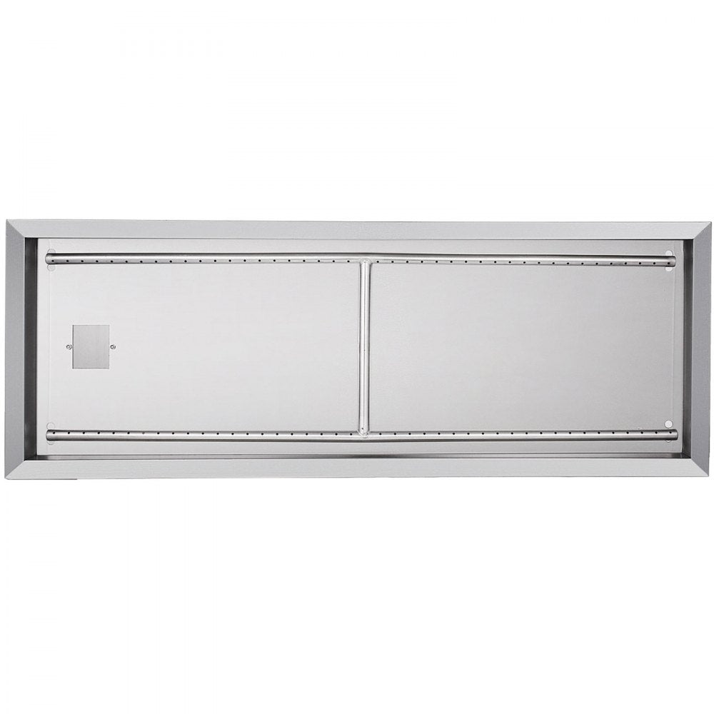 010980274887 - Stainless Steel 37.5" Fire Pit Pan with 150,000 BTU Output