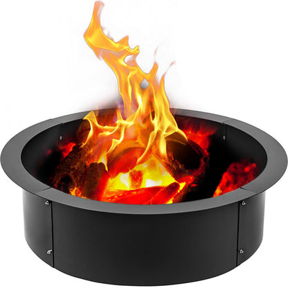 010375525395 - 42-Inch Q235 Steel Fire Pit Ring - Easy DIY Setup