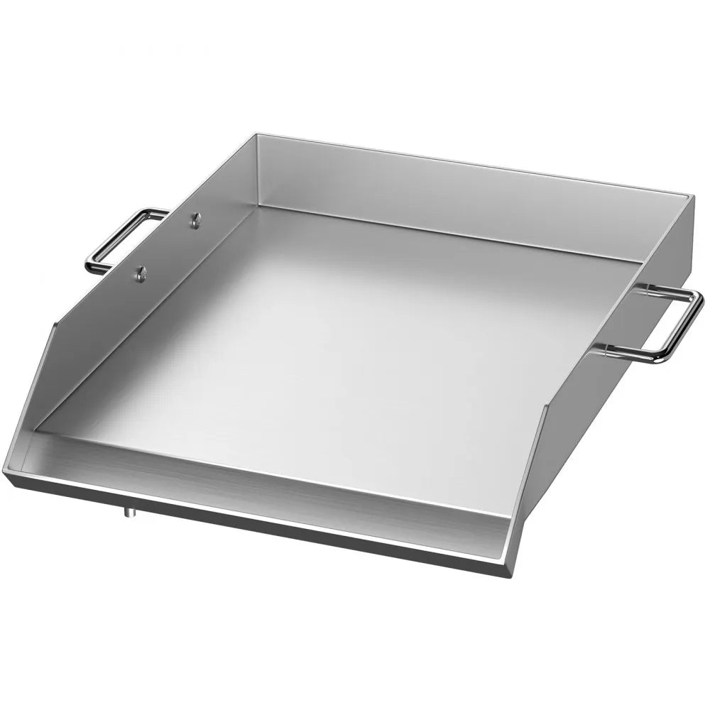 010164574133 - 18" x 16" Stainless Steel Griddle with Grease Groove