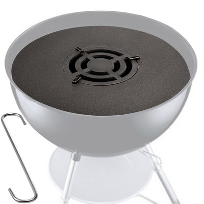 010632131392 - 40" Durable Griddle & Grate Combo for BBQ Gatherings