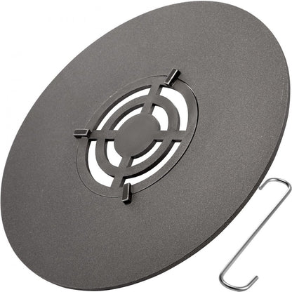 010632131392 - 40" Durable Griddle & Grate Combo for BBQ Gatherings