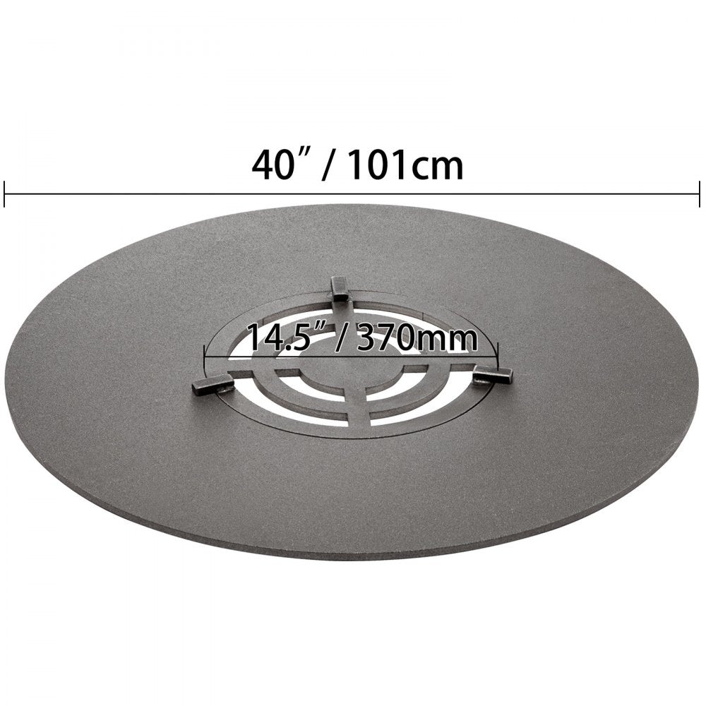 010632131392 - 40" Durable Griddle & Grate Combo for BBQ Gatherings