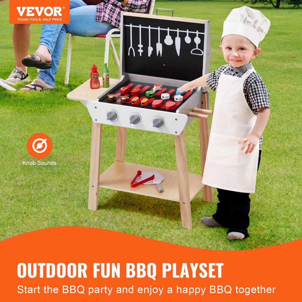AC7919 - Durable Kids BBQ Playset with Realistic Sounds and Imaginative Role-Play