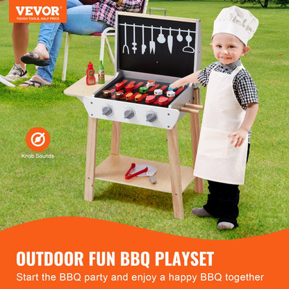 AC7919 - Durable Kids BBQ Playset with Realistic Sounds and Imaginative Role-Play