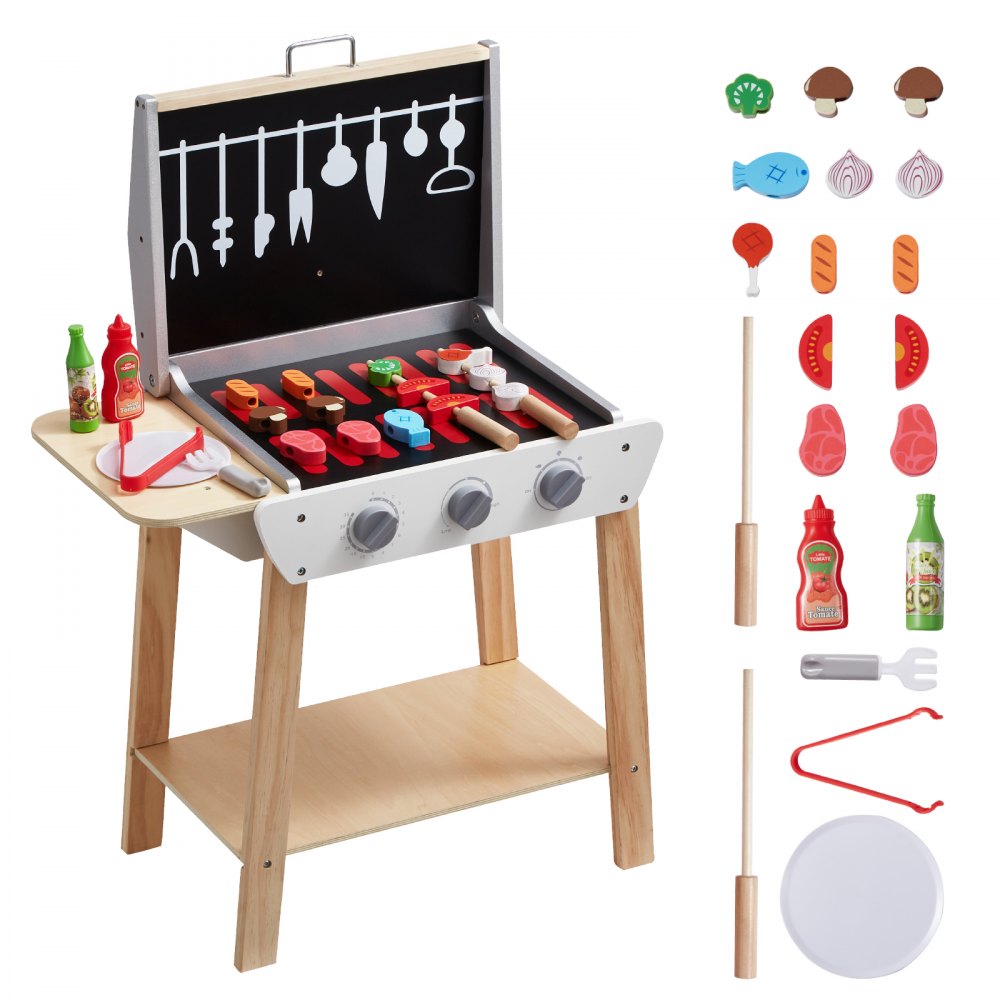 AC7919 - Durable Kids BBQ Playset with Realistic Sounds and Imaginative Role-Play