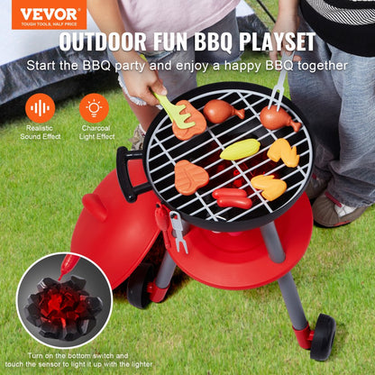 XS-14093 - Realistic Kids BBQ Playset with Lights & Sounds
