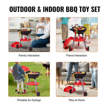 XS-14093 - Realistic Kids BBQ Playset with Lights & Sounds