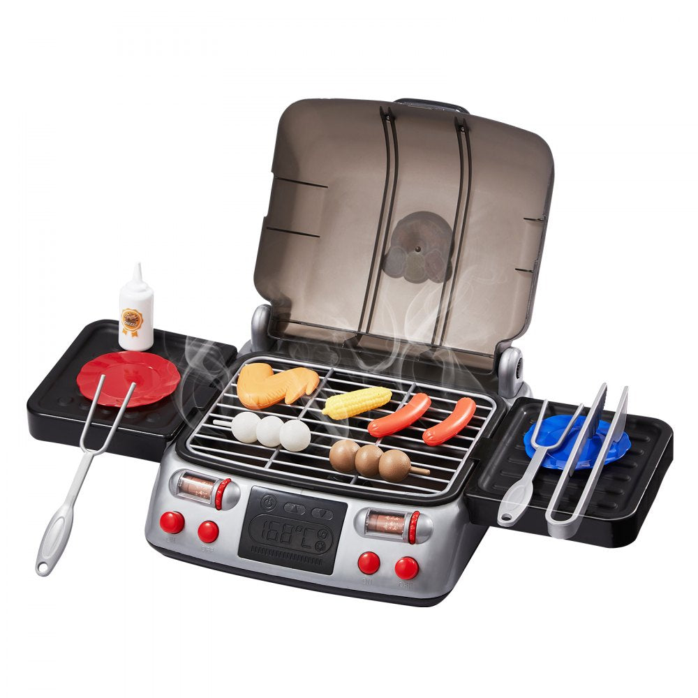 ZB-6033 - Realistic Kids BBQ Grill Playset with Lights & Sound