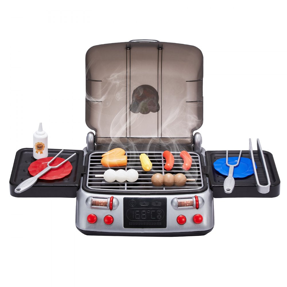 ZB-6033 - Realistic Kids BBQ Grill Playset with Lights & Sound